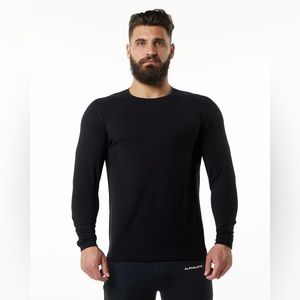 ALPHALETE EVO EPAULETTE LONG SLEEVE TEE